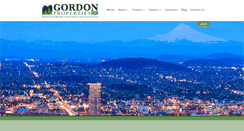 Desktop Screenshot of gordon-properties.com